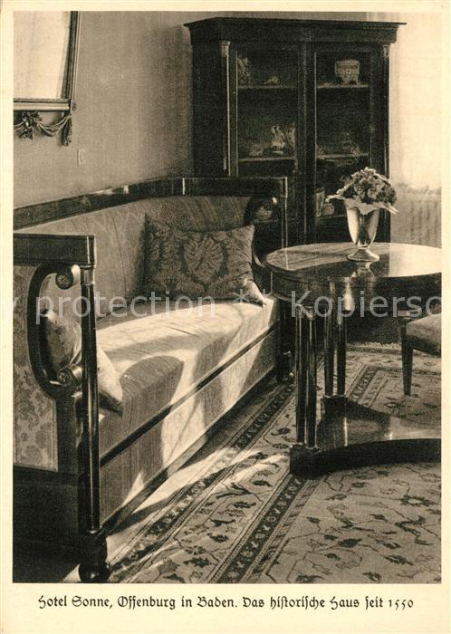 Offenburg Hotel Sonne Empirezimmer