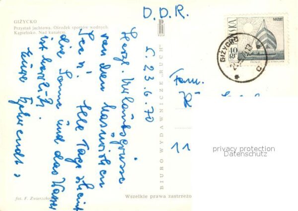 Loetzen Masuren Gizycko Hafen – Bild 2