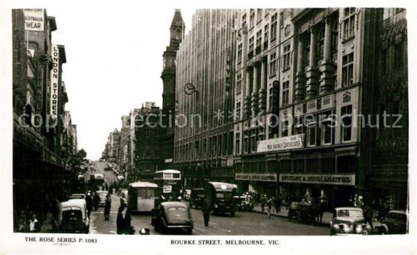 Melbourne Victoria Bourke Street