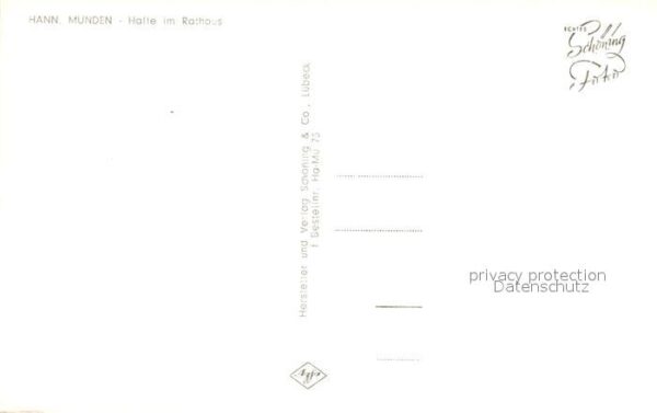 Hann. Muenden Halle im Rathaus – Bild 2