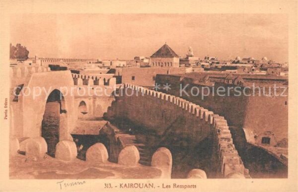 Kairouan Qairawan Les Remparts