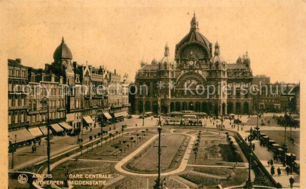 Anvers Antwerpen Gare Central Hauptbahnhof