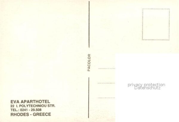 Rhodes Rhodos Greece Eva Aparthotel – Bild 2