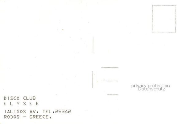 Rhodos Rhodes Aegaeis Elysee disco club – Bild 2