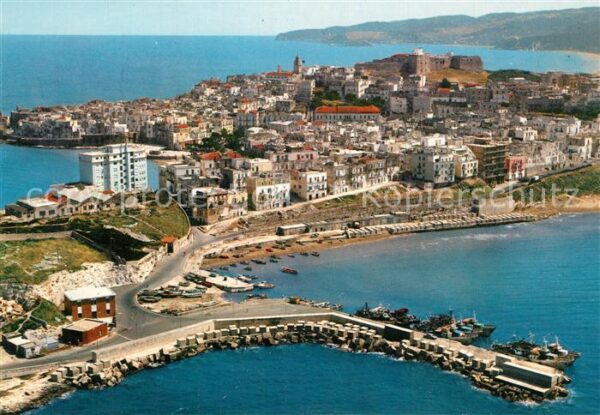 Vieste Foggia Fliegeraufnahme