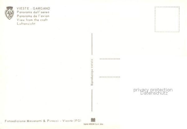 Vieste Foggia Fliegeraufnahme – Bild 2