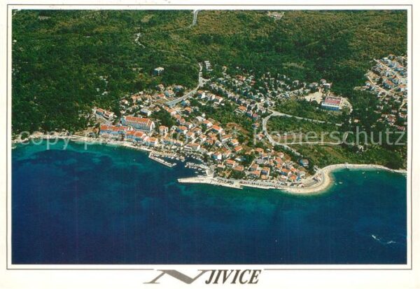 Njivice Fliegeraufnahme