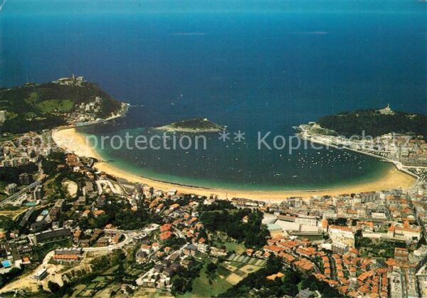 San Sebastian  Pais Vasco ES Vista aérea