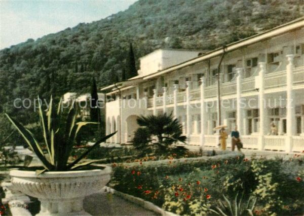 Jalta Yalta Krim Crimea Kurpaty Sanatorium