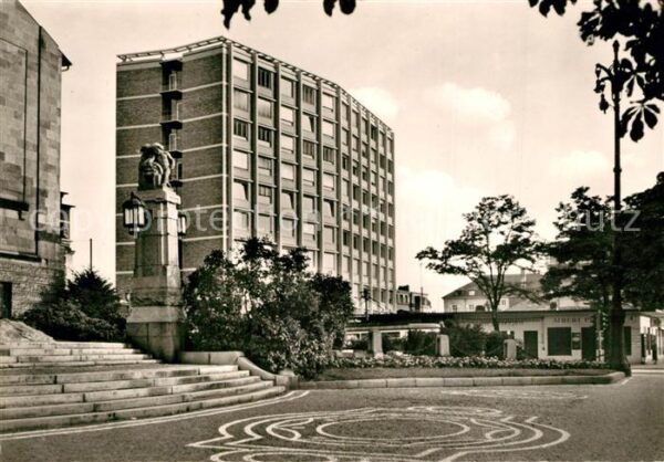 Freiburg Breisgau Hochhaus des Regierungspräsidiums Denkm