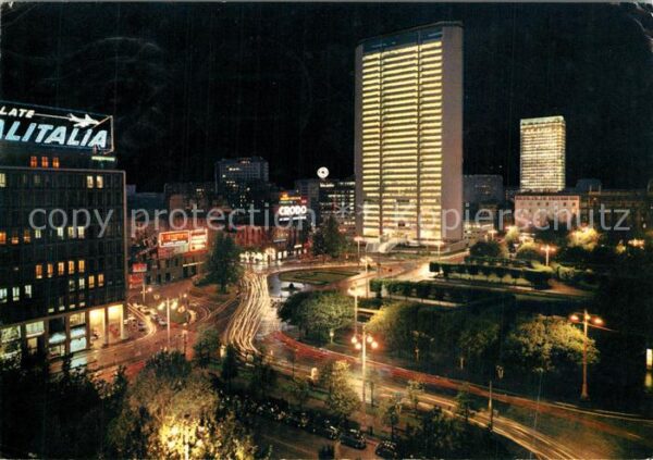 Milano Piazza Duca d_Aosta Grattacieli Pirelli