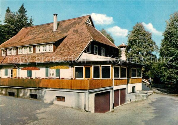 Loffenau Bad Herrenalb Höhengasthaus Teufelsmühle Schwarzwald