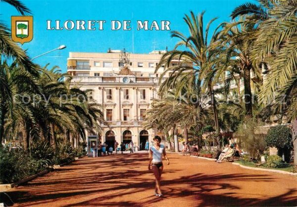 Lloret de Mar Promenade Casa de la Vila Rathaus