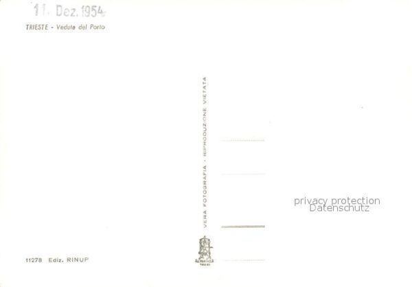 Trieste Veduta del Porto – Bild 2