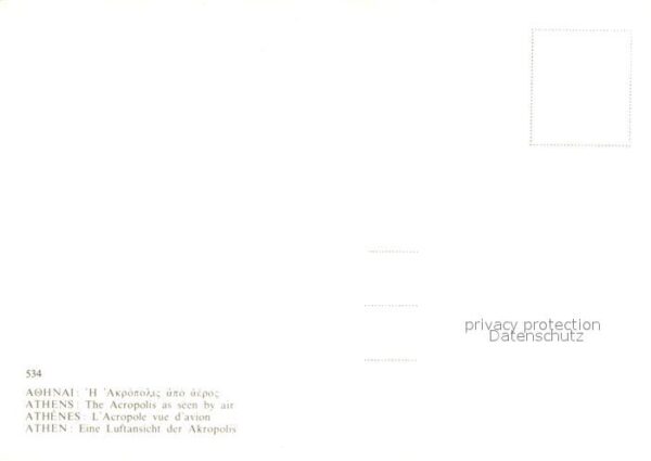 Athenes Athen Akropolis Fliegeraufnahme – Bild 2