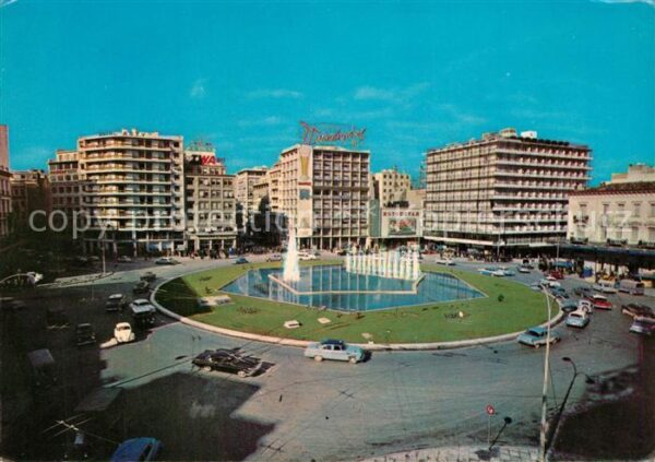 Athenes Athen Omonia Platz