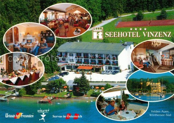 Auen Woerthersee Seehotel Vinzenz Restaurant Terrasse Sc