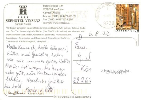 Auen Woerthersee Seehotel Vinzenz Restaurant Terrasse Sc – Bild 2