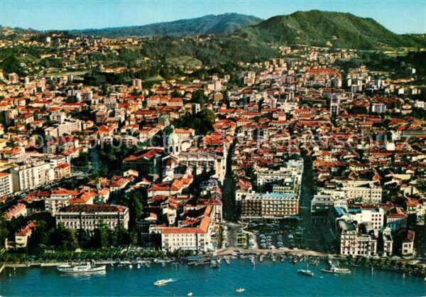 Como Lago di Como Fliegeraufnahme