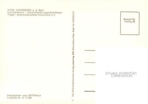 Hohenberg Eger Burg Hohenberg Schullandheim Jugendherb – Bild 2