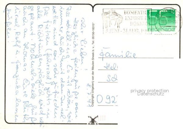 Terschelling Motiv mit Leuchtturm Trachten – Bild 2