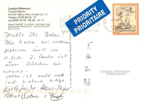 Maria Alm Steinernen Meer Gasthof Botenwirt – Bild 2