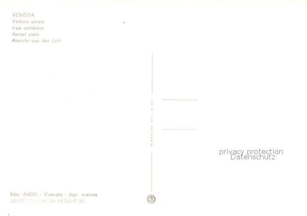 Venezia Venedig Fliegeraufnahme – Bild 2