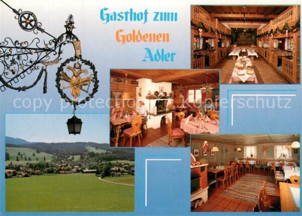 Weitnau Gasthof zum Goldenen Anker Türschild La