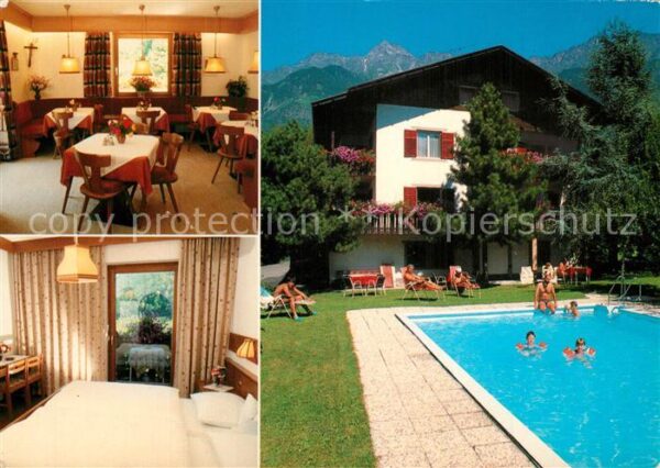Forst Meran Gästehaus Pension Untermairhof Swimming