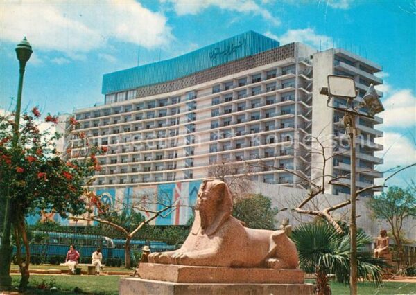 Kairo Caire Nile Hilton Hotel Sphinx