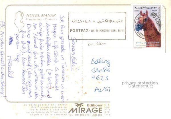 Hammamet Hotel Manar Swimming Pool – Bild 2