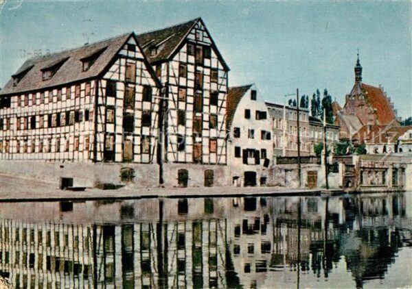 Bydgoszcz Pommern Zabytkowe spichrze nad Brda