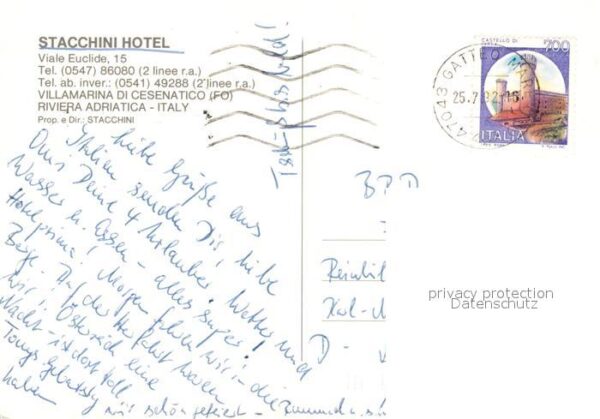 Villamarina Cesenatico Stacchini Hotel Statue – Bild 2