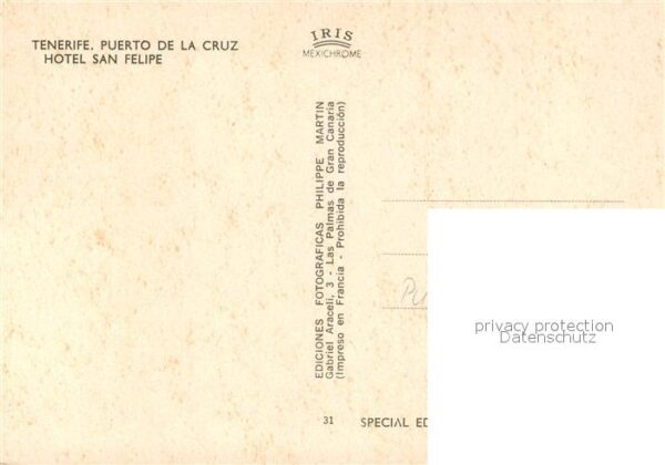 Puerto de la Cruz Hotel San Felipe Swimming Pool – Bild 2