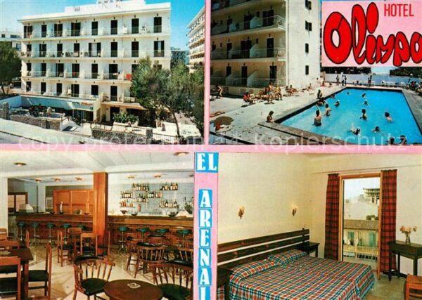 El Arenal Mallorca Hotel Olimpo Swimming Pool