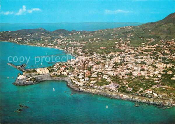 Forio d Ischia Panorama dall aereo