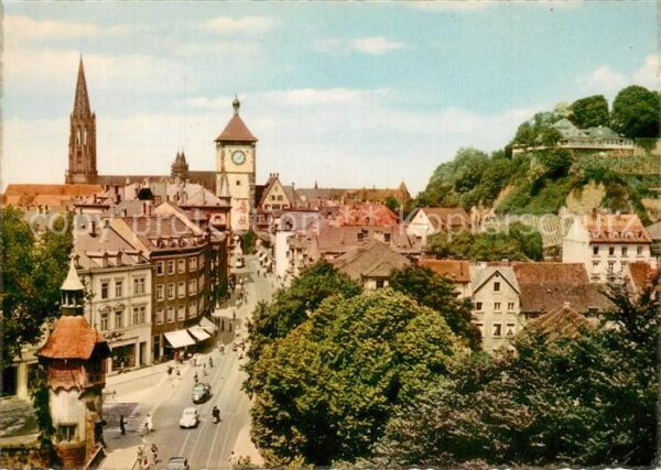 Freiburg Breisgau Schwabentor und Münster
