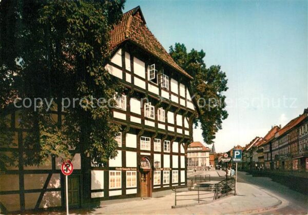 Northeim Apotheke St Spiritus Fachwerkhäuser