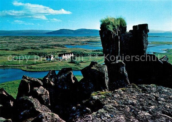 Thingvellir Landschaftspanorama Nationalpark