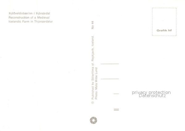 Thjorsardalur Island Farm Landschaftspanorama – Bild 2
