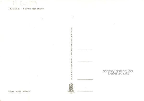 Trieste Veduta del Porto – Bild 2