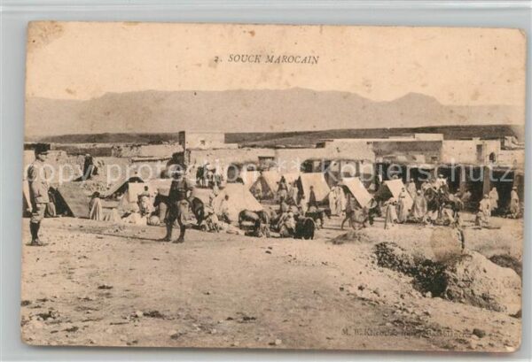 Maroc Marokko Souck Marocain