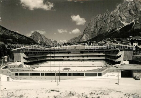Cortina d Ampezzo Stadio Olimpico del Ghiaccio Olympiasta