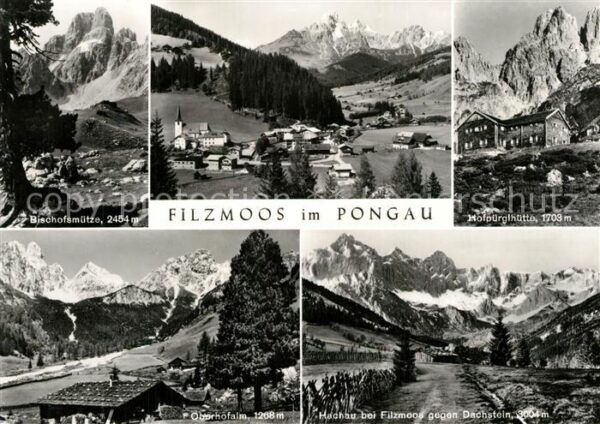 Filzmoos Gesamtansicht mit Alpenpanorama Bischof