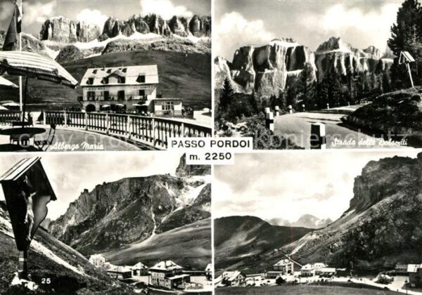 Passo Pordoi Albergo Maria Strada delle Dolomiti