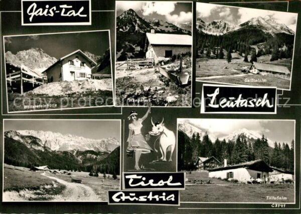 Leutasch Berghütte und Almen im Gaistal Alpen