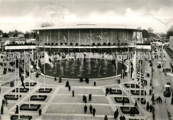 Bruxelles Bruessel Exposition Universelle Pavillon des Eta