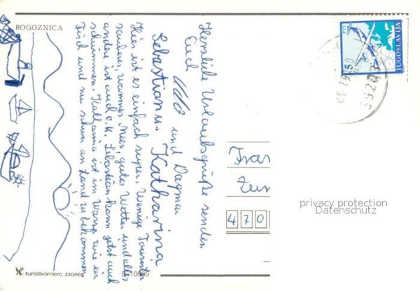 Rogoznica Kroatien Fliegeraufnahme – Bild 2
