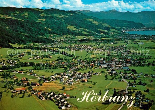 Hoerbranz Bodensee Fliegeraufnahme