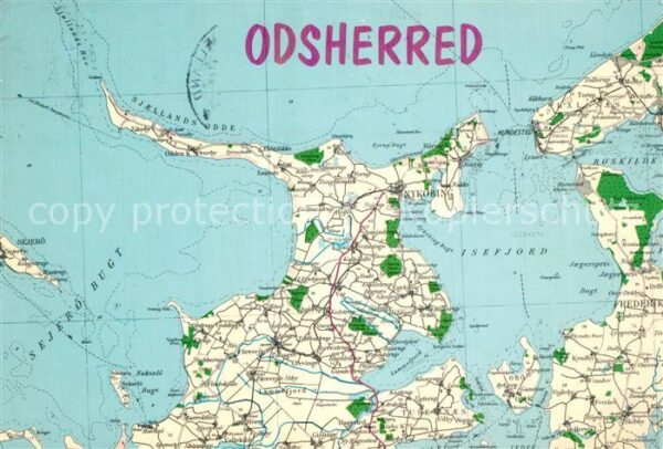 Odsherred Landkarte